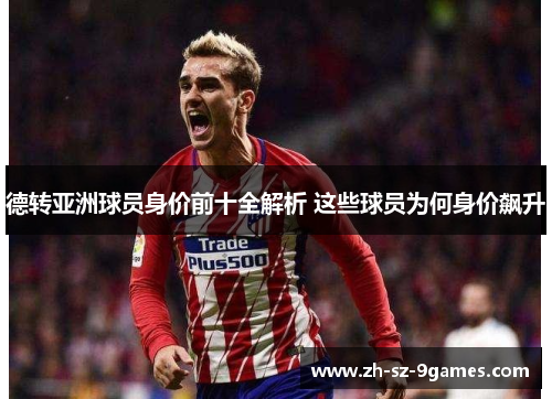 德转亚洲球员身价前十全解析 这些球员为何身价飙升