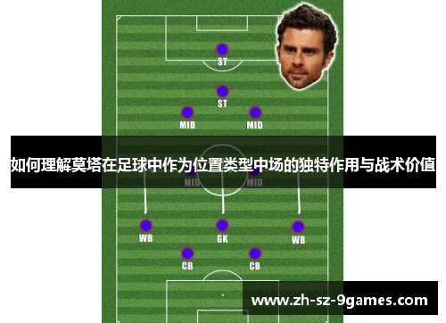 如何理解莫塔在足球中作为位置类型中场的独特作用与战术价值